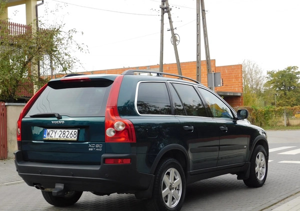 Volvo XC 90 cena 36980 przebieg: 245000, rok produkcji 2003 z Września małe 326